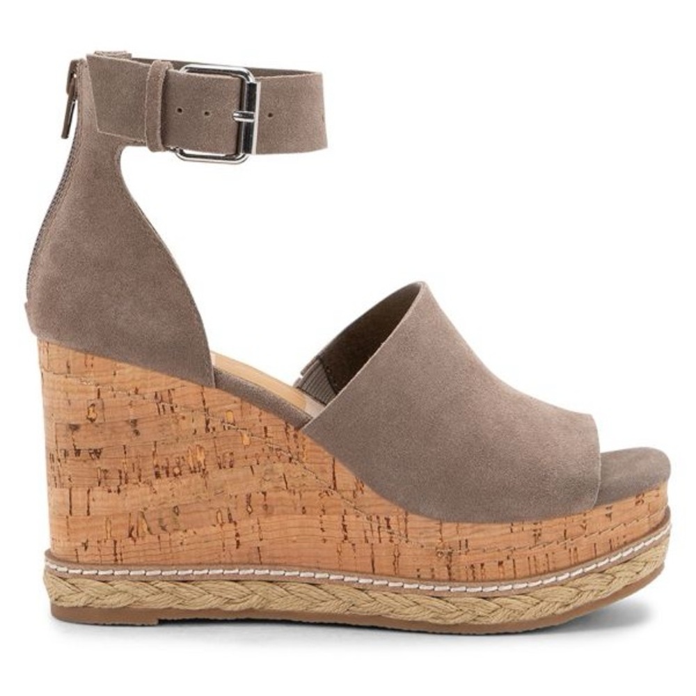 Dolce Vita Women's Otto Suede Wedge Sandals
